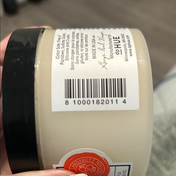 HUE ACV Hair Masque - Cream with Black Lids and Orange Accent - Picture 2 of 2